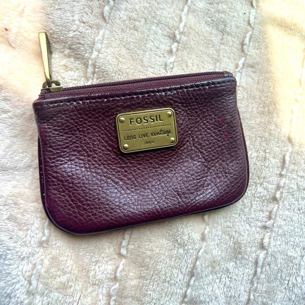 Fossil Change Purse
